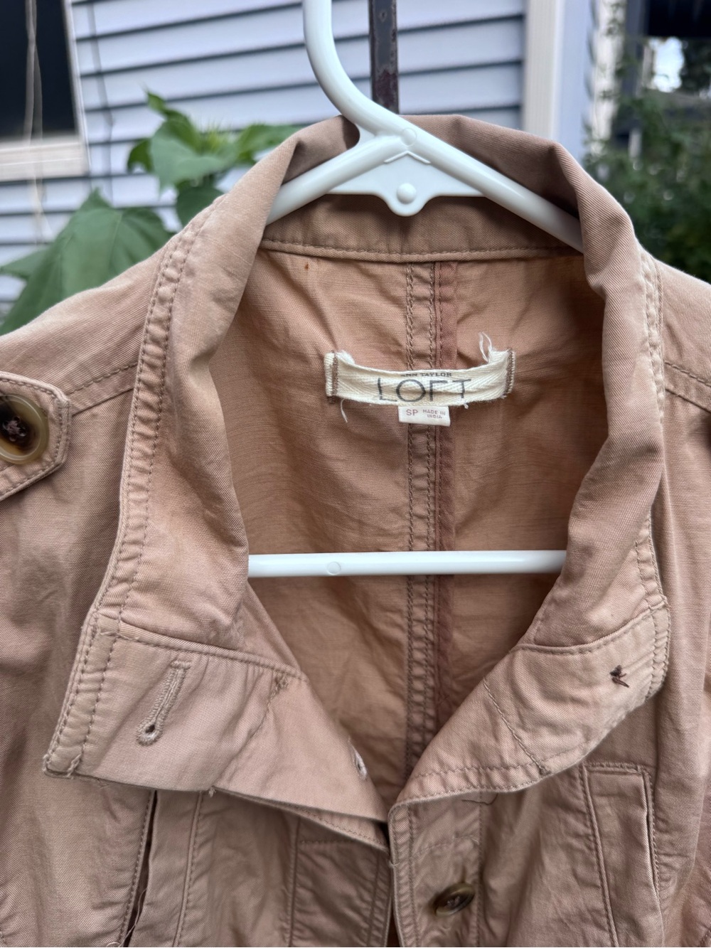 LOFT Utility-Style Bomber Jacket - Picture 3 of 5